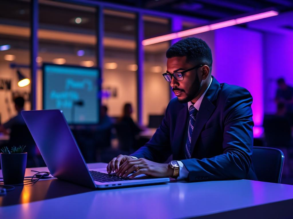 AI training session